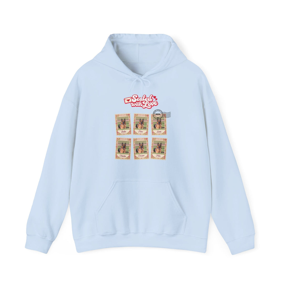 Personalized Dog Hoodie – Sealed with Love Stamps – Foto 19