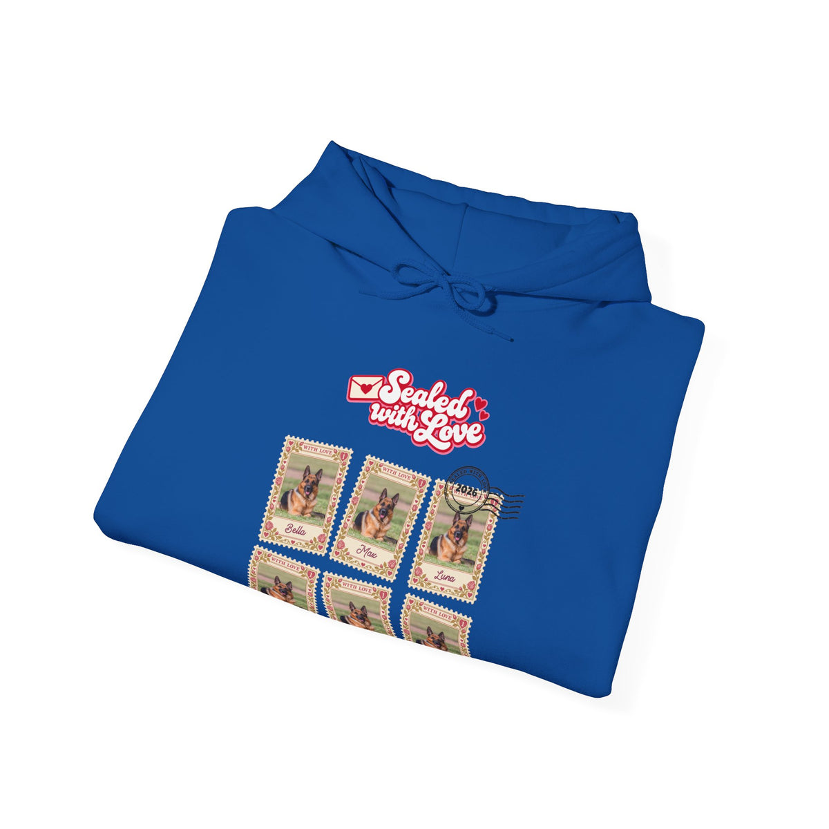 Personalized Dog Hoodie – Sealed with Love Stamps – Foto 15