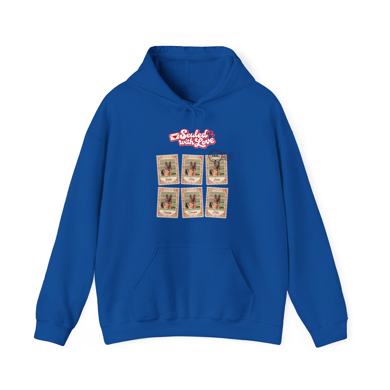 Personalized Dog Hoodie – Sealed with Love Stamps – Foto 13