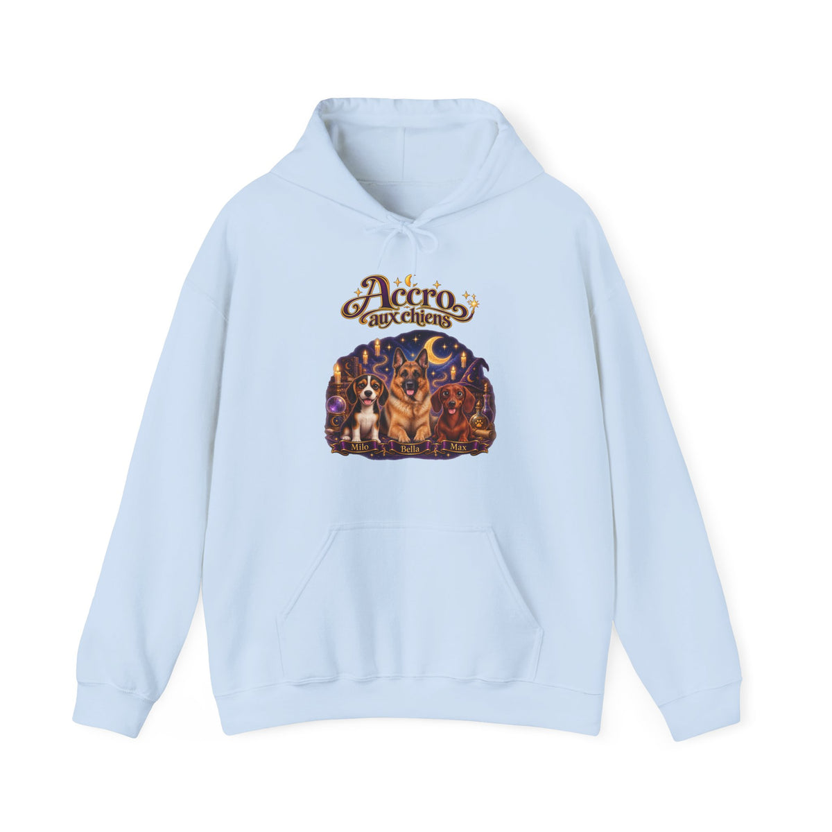 Sweat à capuche chien personnalisé – Univers de sorcier – photo 19