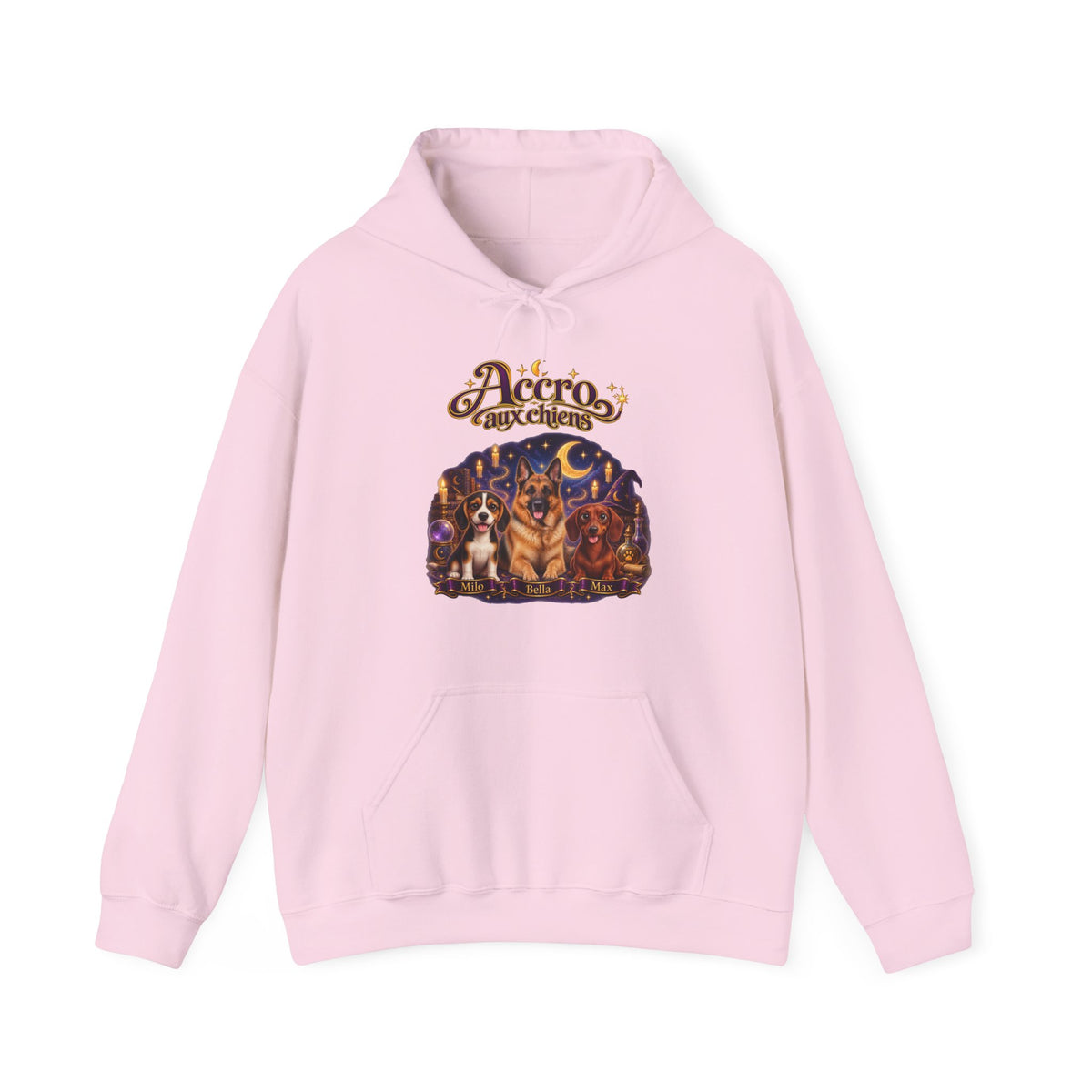 Sweat à capuche chien personnalisé – Univers de sorcier – photo 16