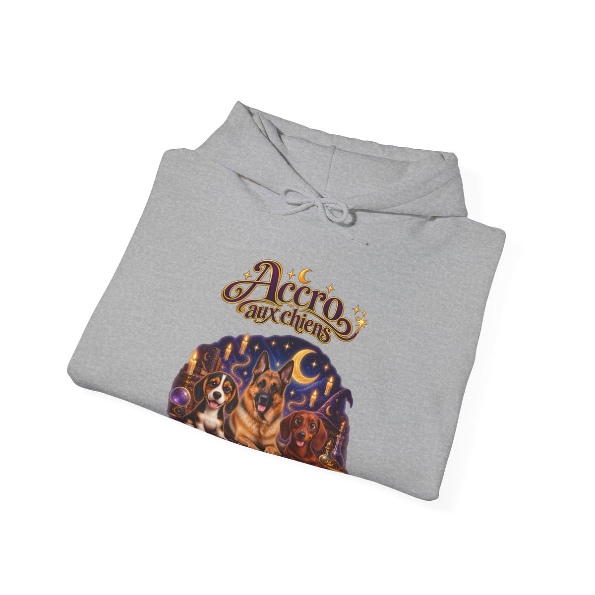 Sweat à capuche chien personnalisé – Univers de sorcier – photo 6