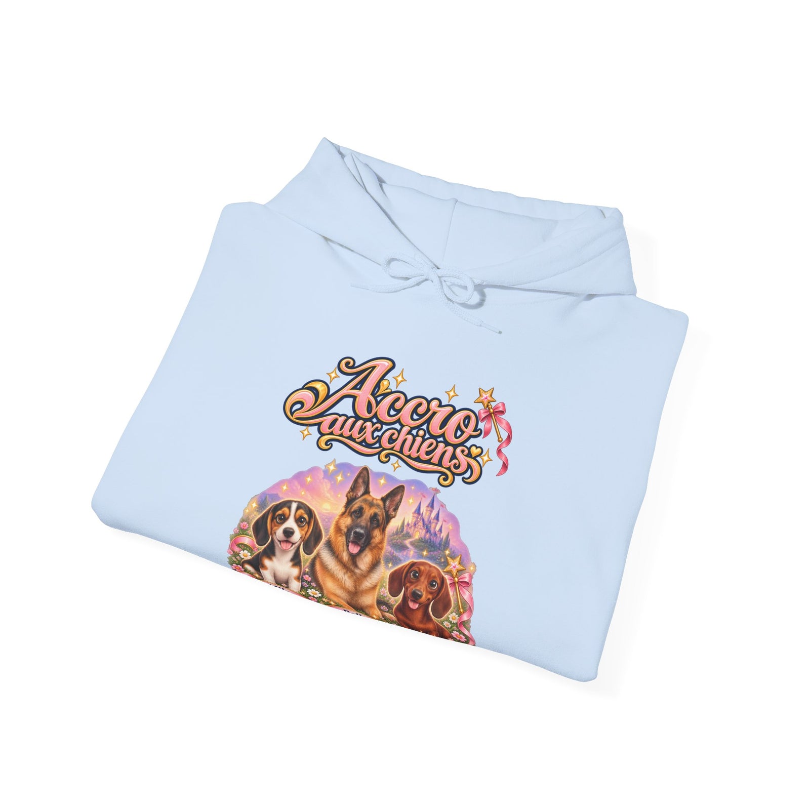 Sweat à capuche chien personnalisé – Accro aux chiens – photo 21