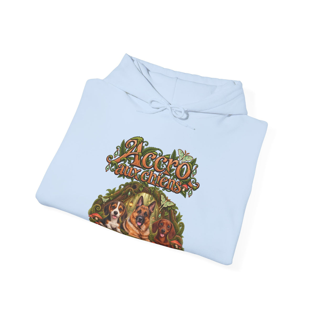 Sweat à capuche chien personnalisé – Forêt féerique – photo 21