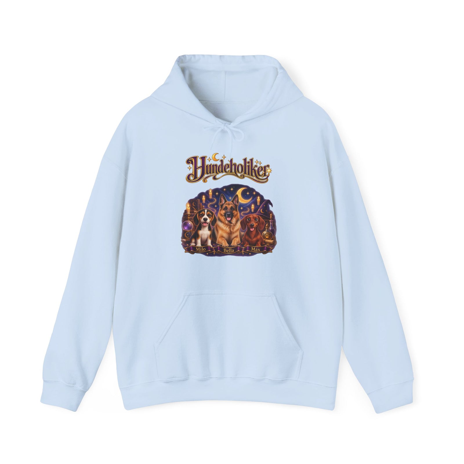 Personalisierter Hoodie Hund – Hundeholiker Zauberer – Foto 19