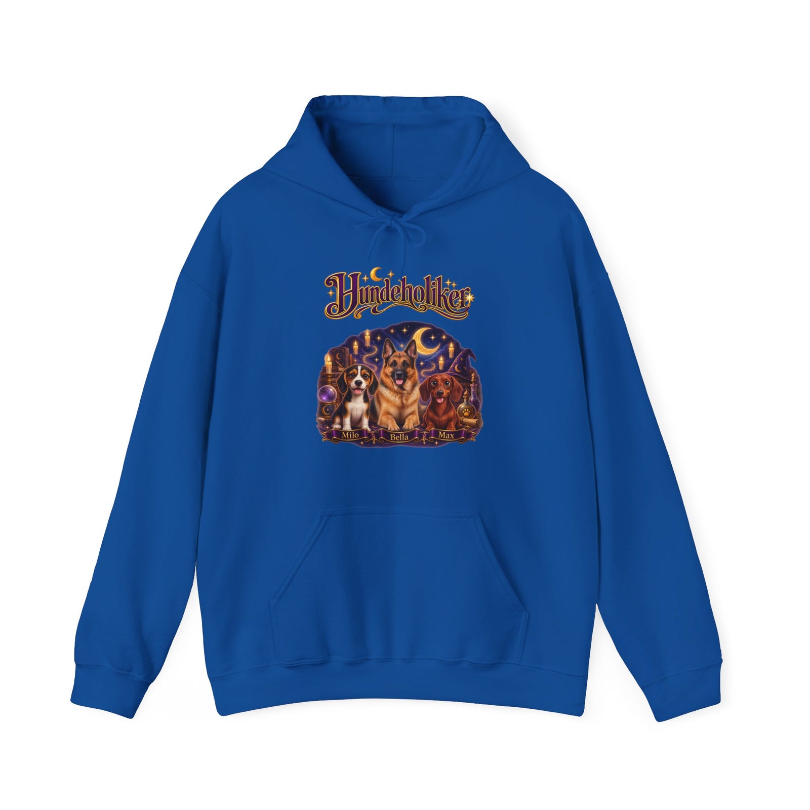 Personalisierter Hoodie Hund – Hundeholiker Zauberer – Foto 13