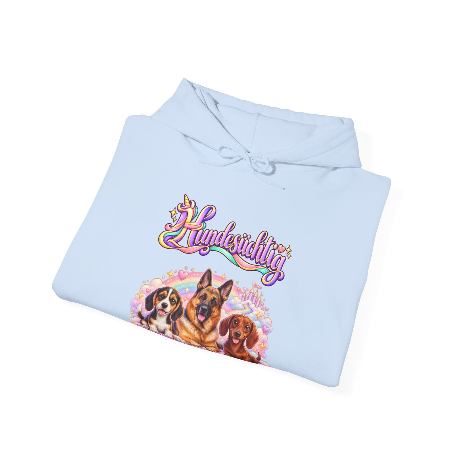 Personalisierter Hunde-Hoodie – Hundesüchtig Einhorn – Foto 21