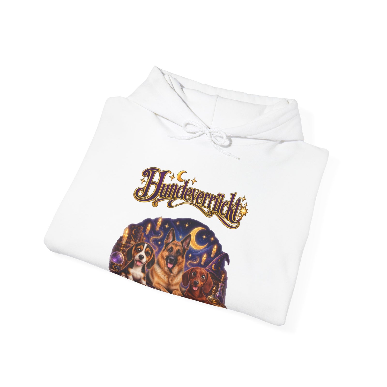 Personalisierter Hund Hoodie – Hundeverrückt Zauberwelt – Foto 9