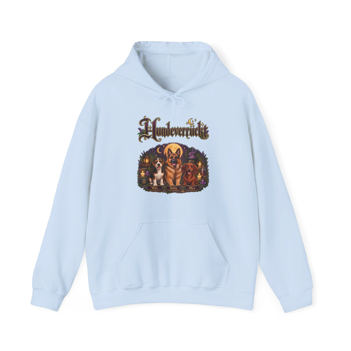 Personalisierter Hoodie mit Hund – Hundeverrückt – Foto 19