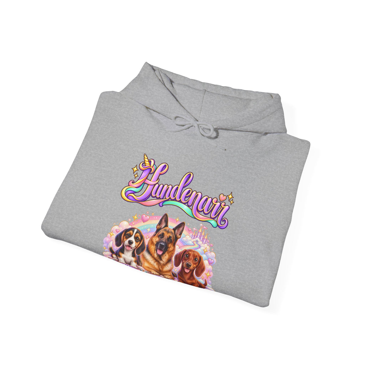 Personalisierter Hund Hoodie – Einhorn Hundenarr – Foto 6