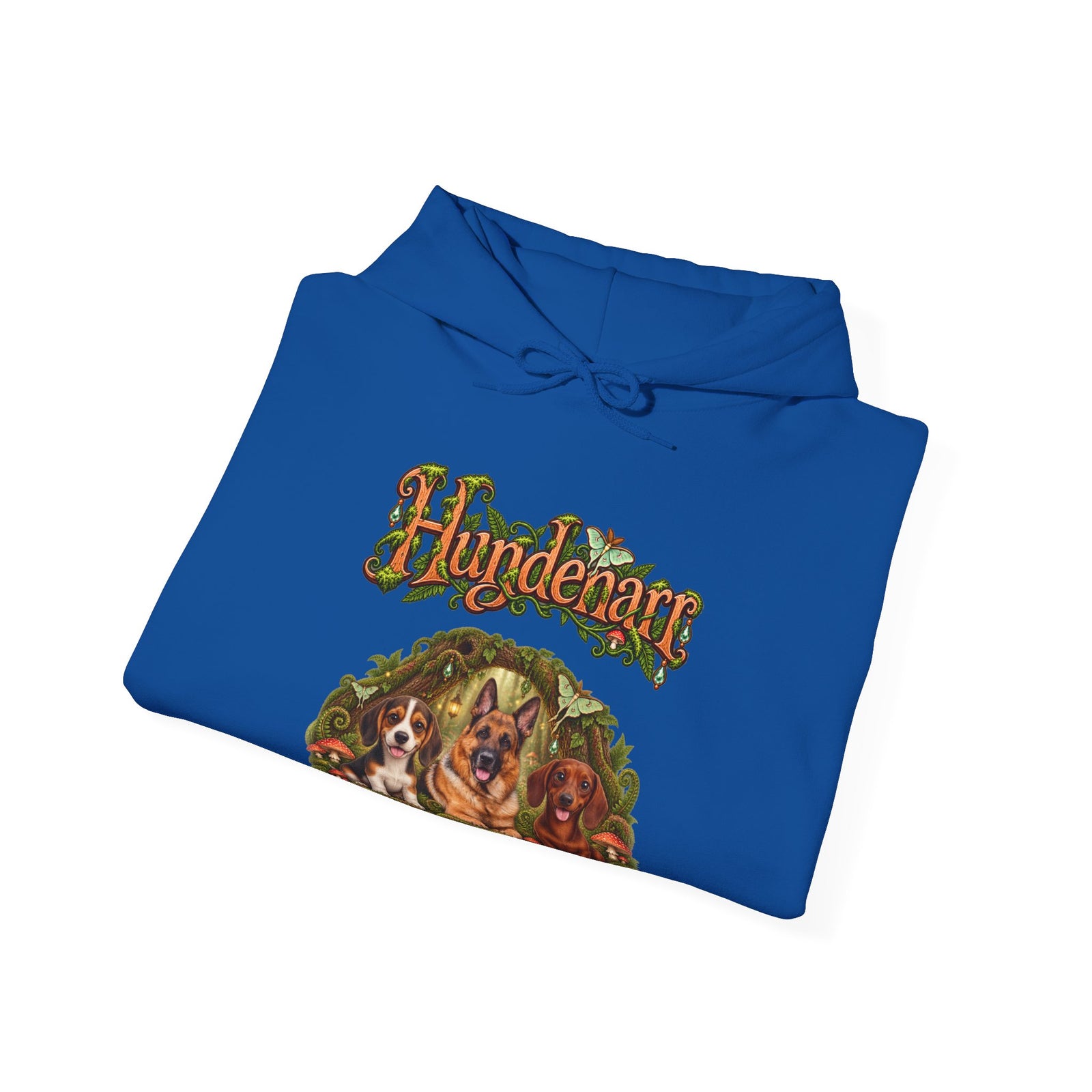 Personalisierter Hoodie mit Hund – Hundenarr im Zauberwald – Foto 15