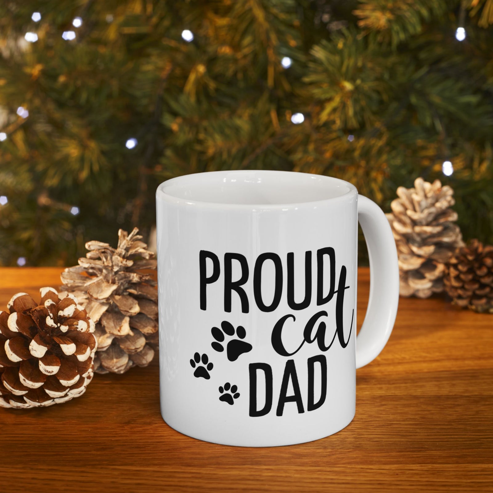 Tasse Papa Chat - Tasse Papa Chat Personnalisée  – photo 6