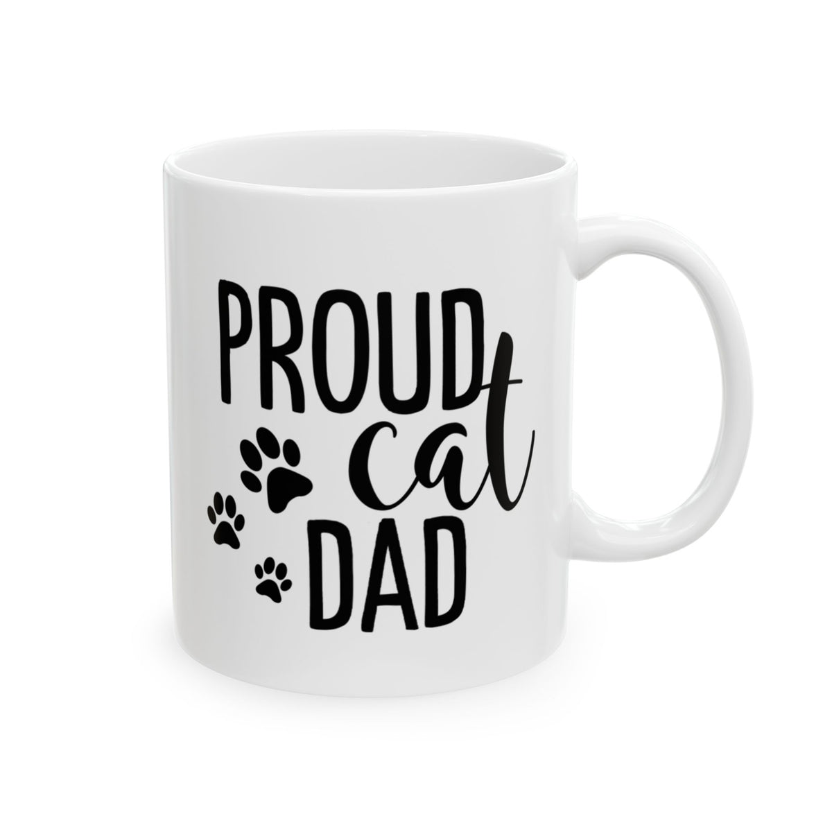 Tasse Papa Chat - Tasse Papa Chat Personnalisée  – photo 2