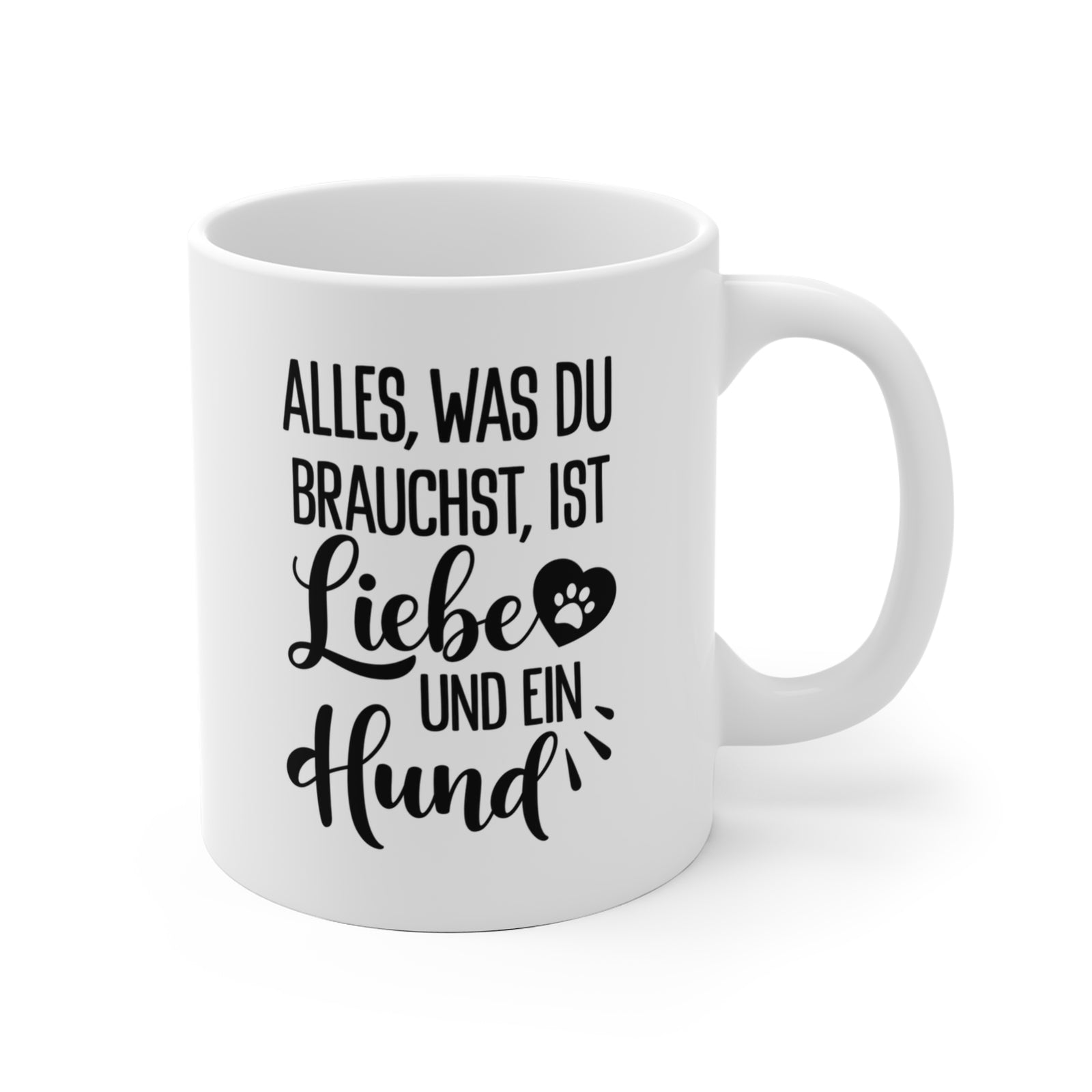 Personalisierte Tasse Hund – Sonniger Strand – Foto 2
