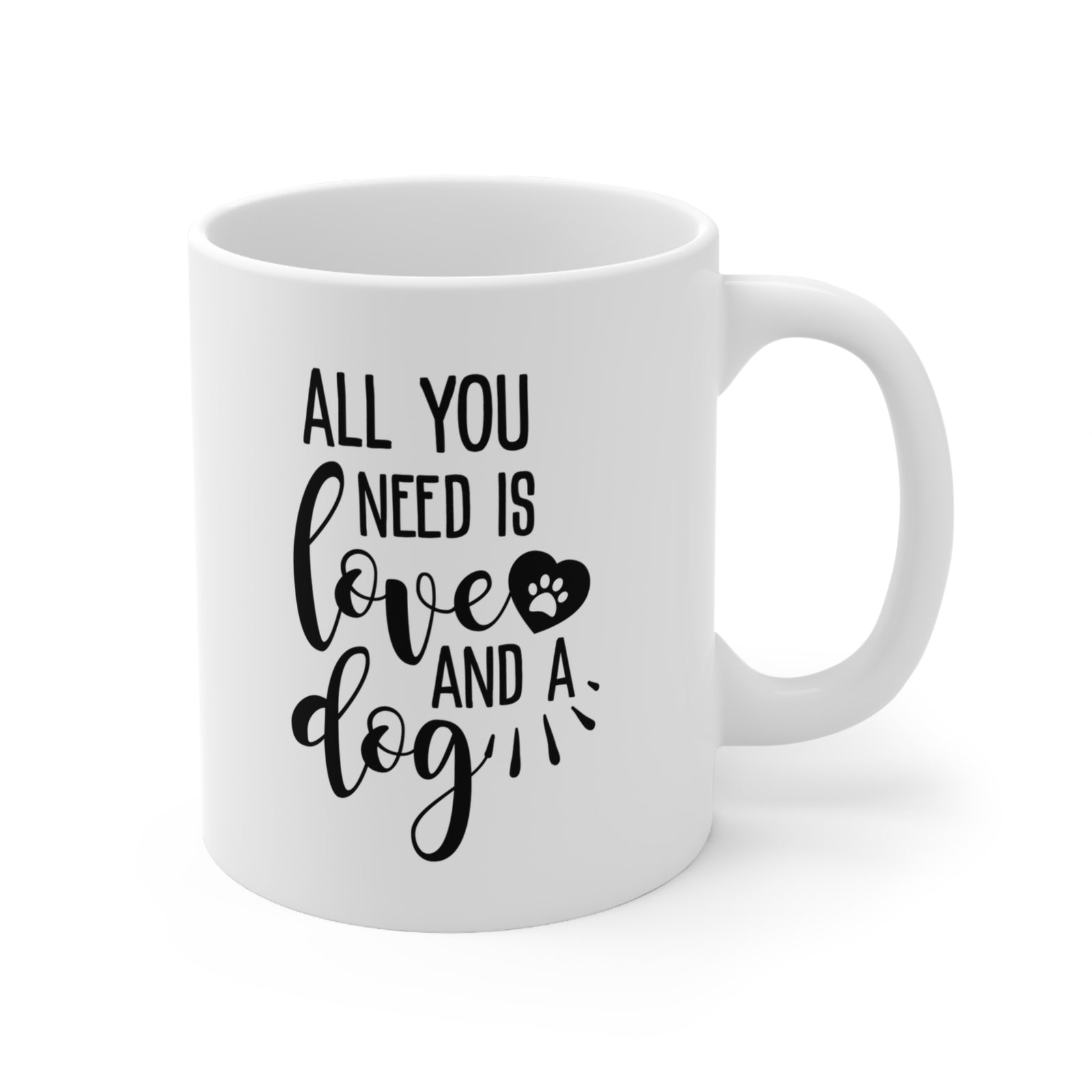 Personalised Dog Mug – Three Dogs on the Beach – photo 2