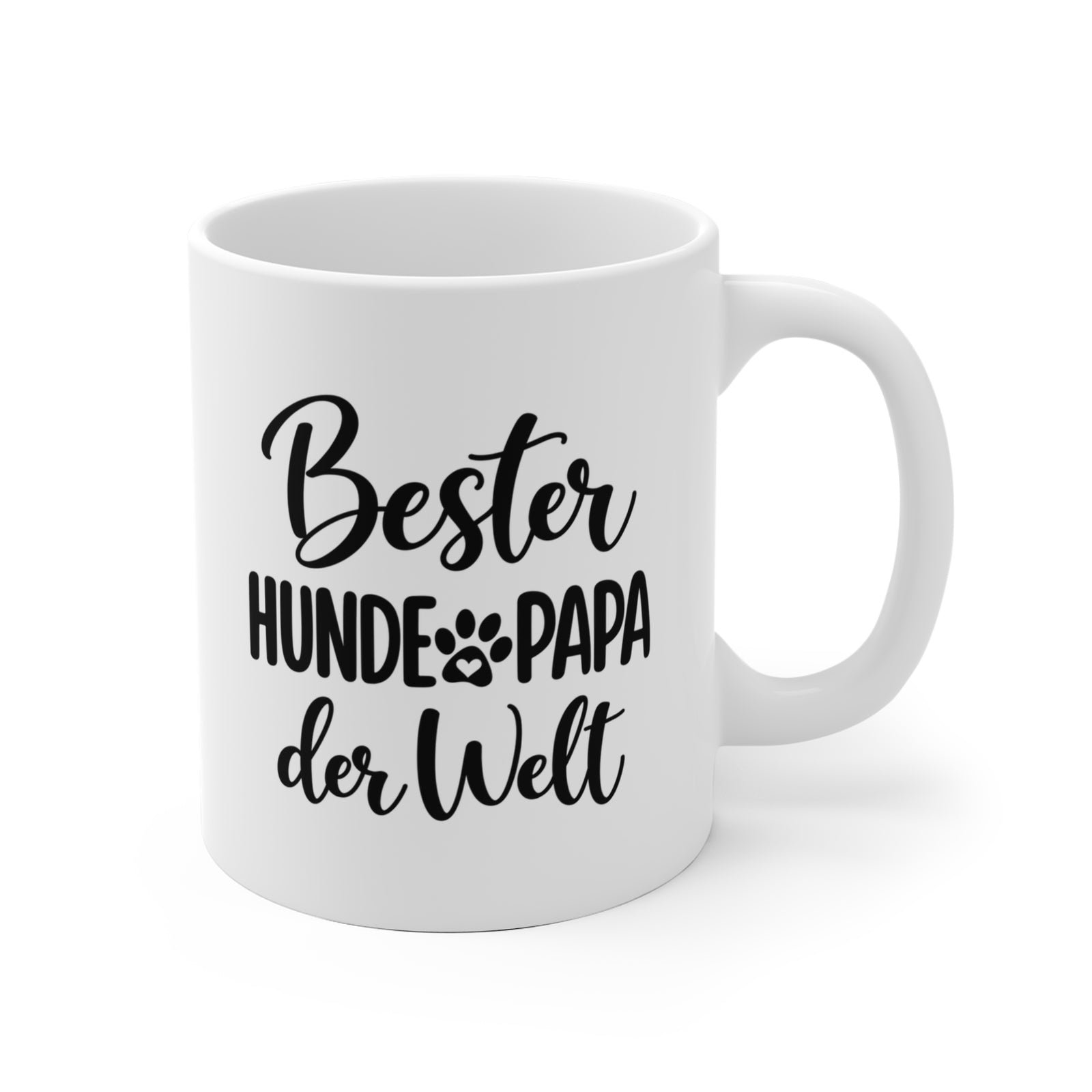 Personalisierte Tasse mit Hund – Cartoon-Porträt mit Namen – Foto 2
