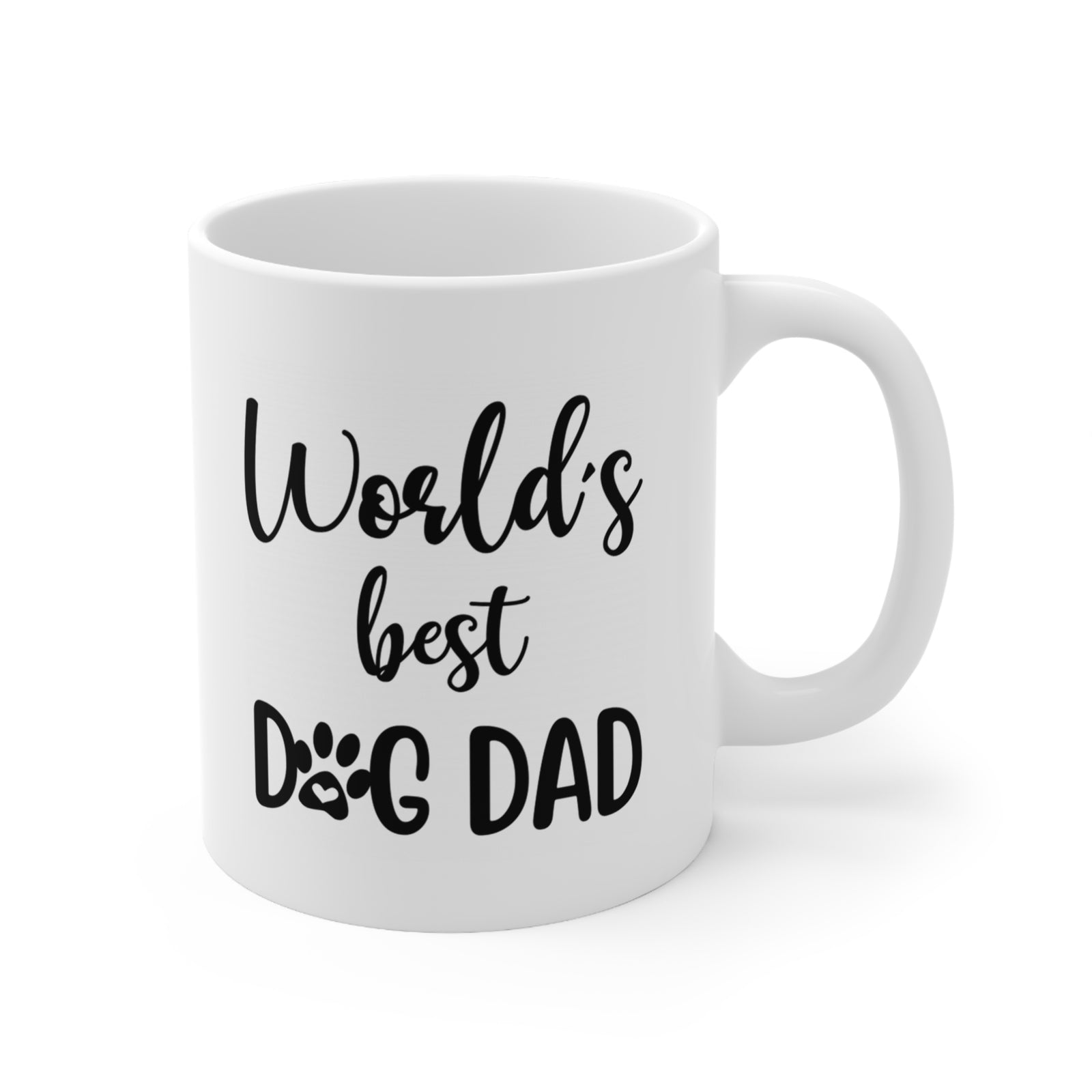 Personalised Dad Mug – Man with Three Dogs – photo 2