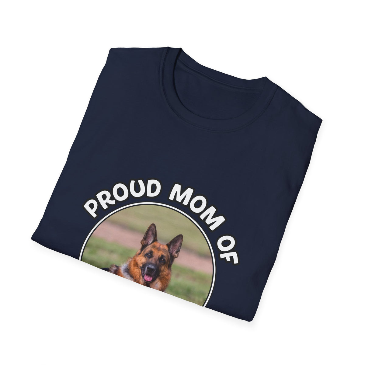 Personalized Graphic Tee – Proud Mom Photo Banner – photo 6