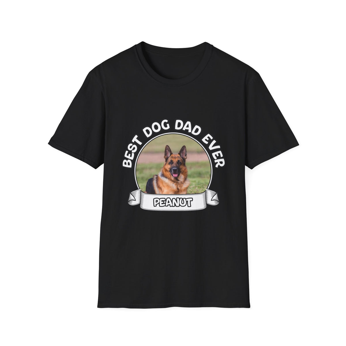 Personalized Graphic Tee – Best Dog Dad Ever – photo 16