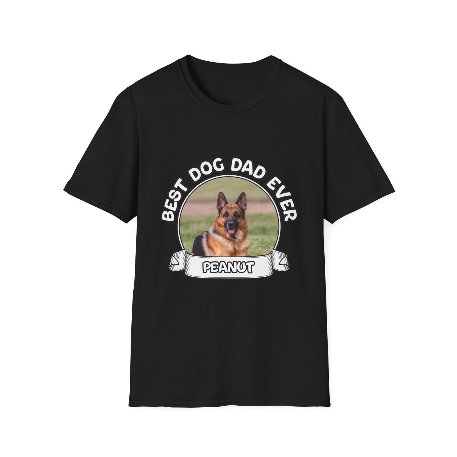 Personalized Graphic Tee – Best Dog Dad Ever – photo 16