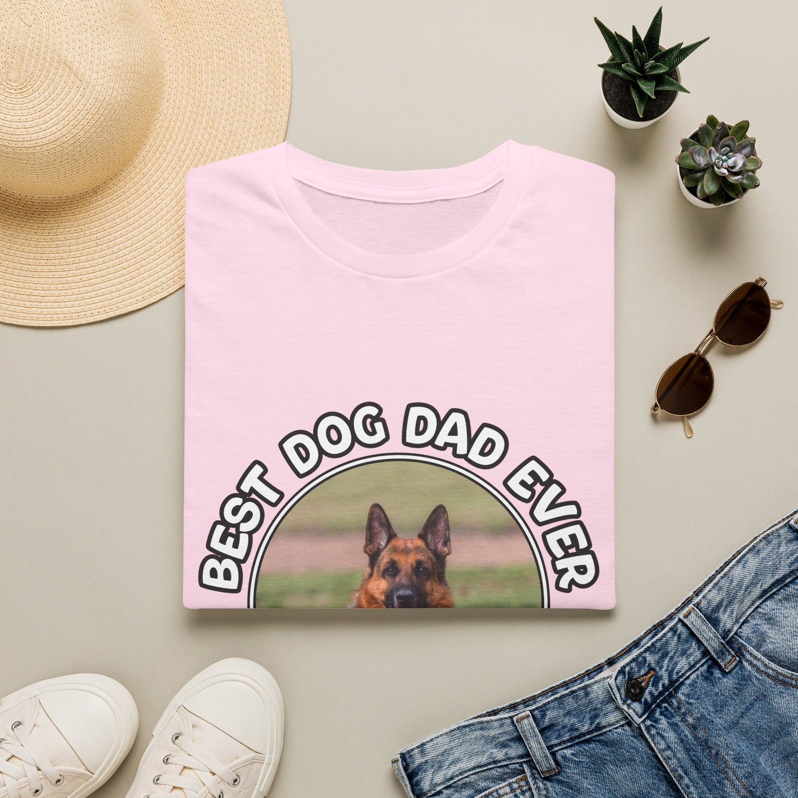 Personalized Graphic Tee – Best Dog Dad Ever – photo 20