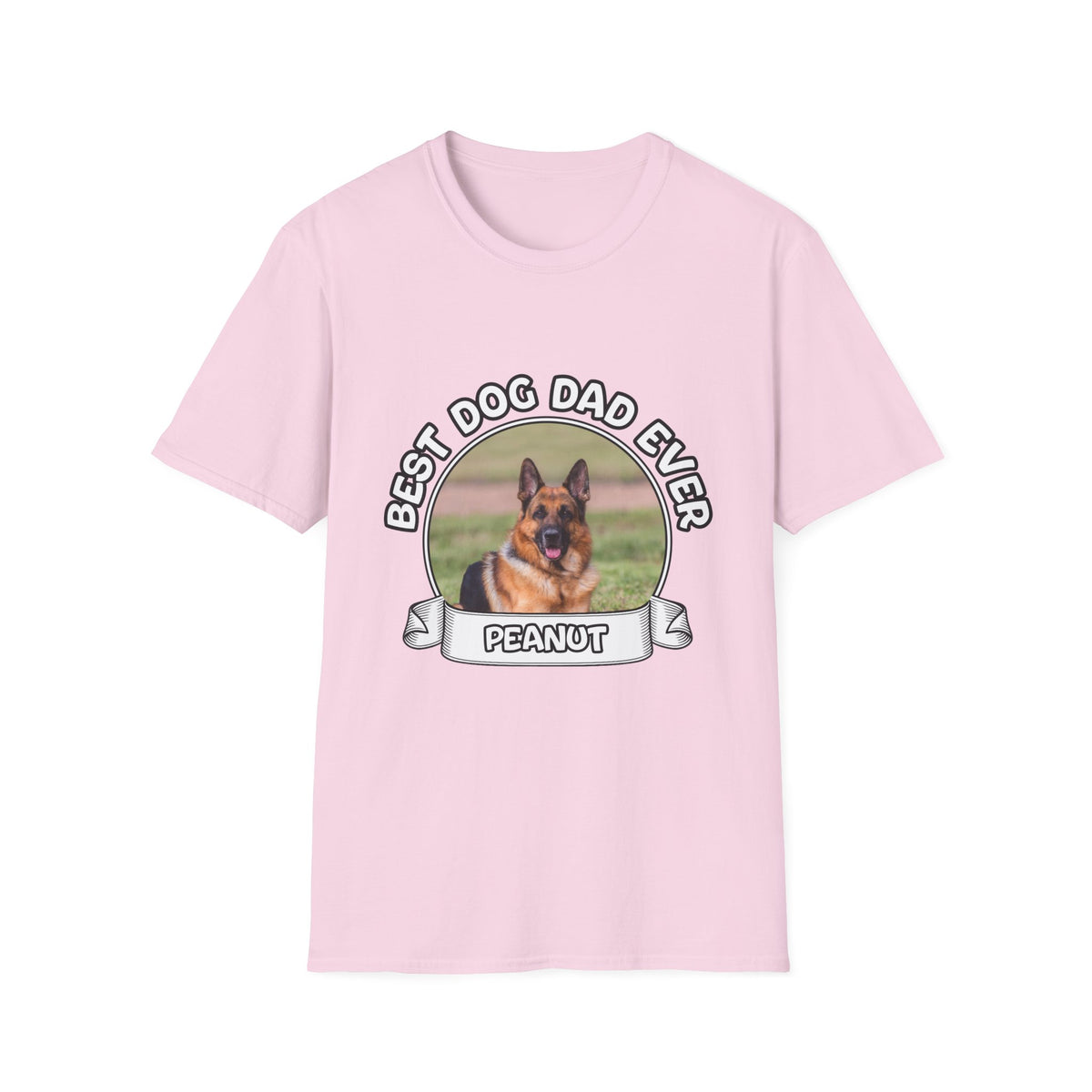 Personalized Graphic Tee – Best Dog Dad Ever – photo 19