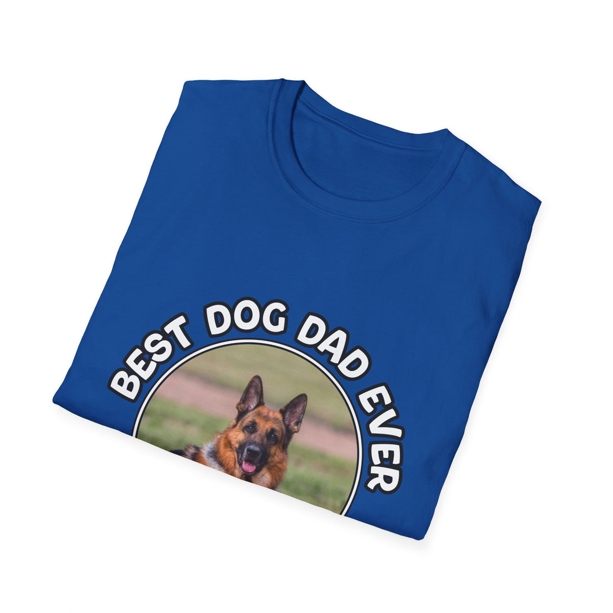 Personalized Graphic Tee – Best Dog Dad Ever – photo 9