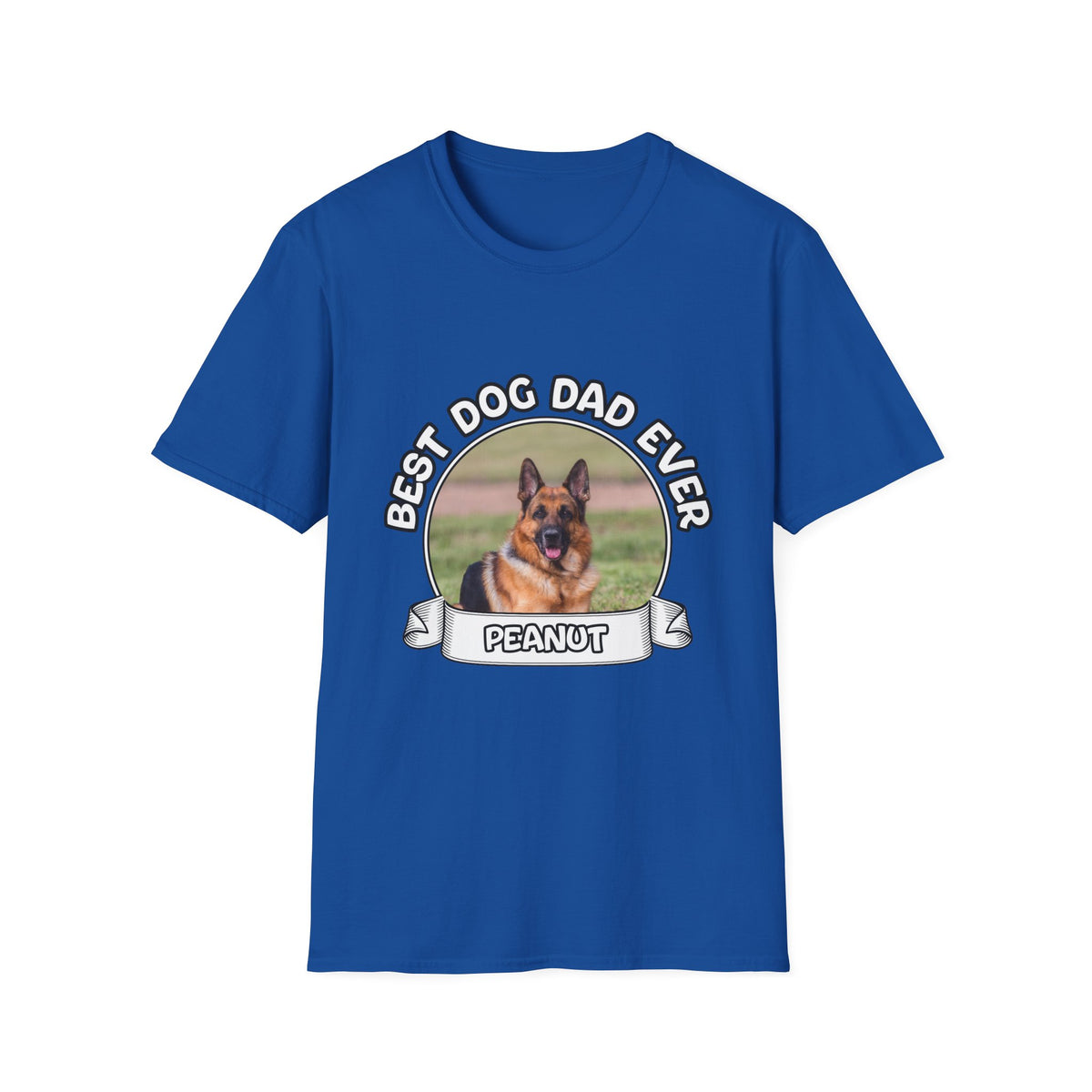 Personalized Graphic Tee – Best Dog Dad Ever – photo 7
