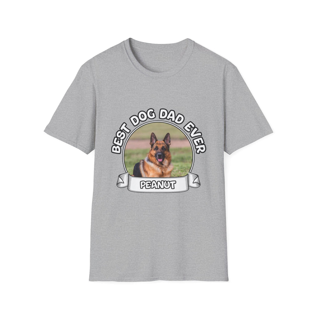 Personalized Graphic Tee – Best Dog Dad Ever – photo 10