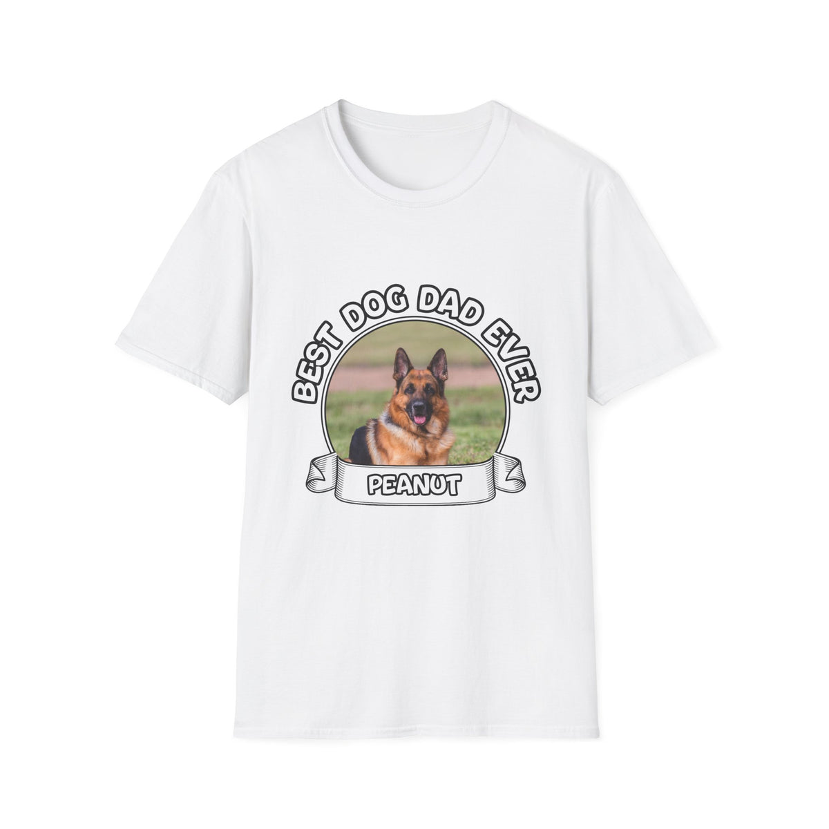 Personalized Graphic Tee – Best Dog Dad Ever – photo 13