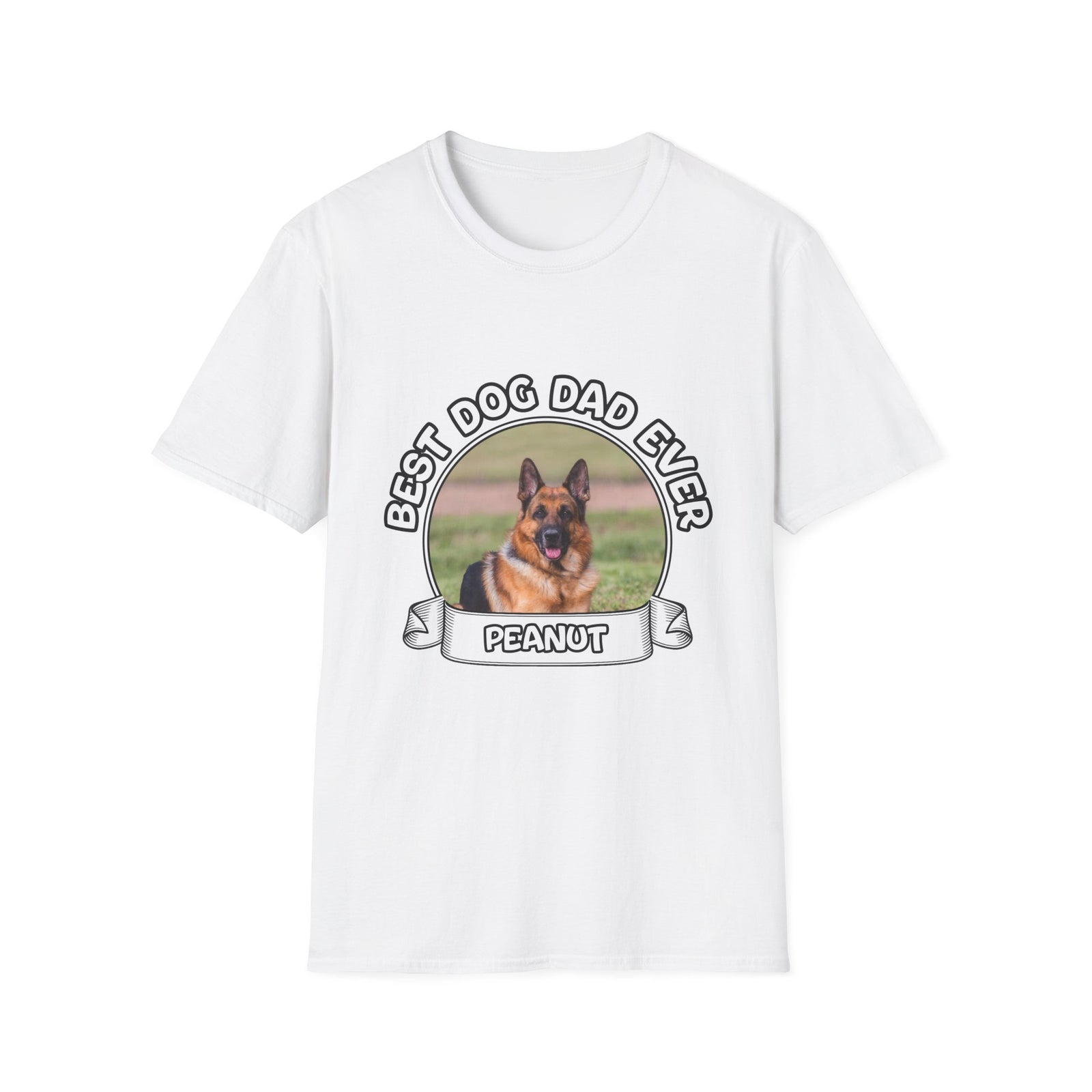 Personalized Graphic Tee – Best Dog Dad Ever – photo 13