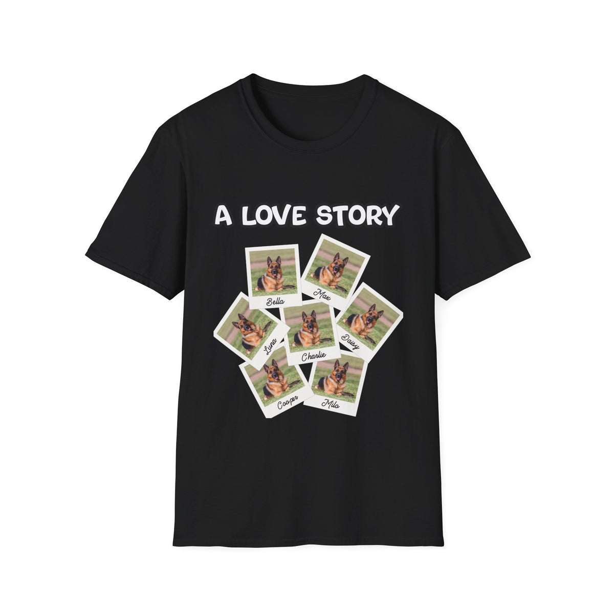 Personalized T Shirt – A Love Story Polaroids – photo 16