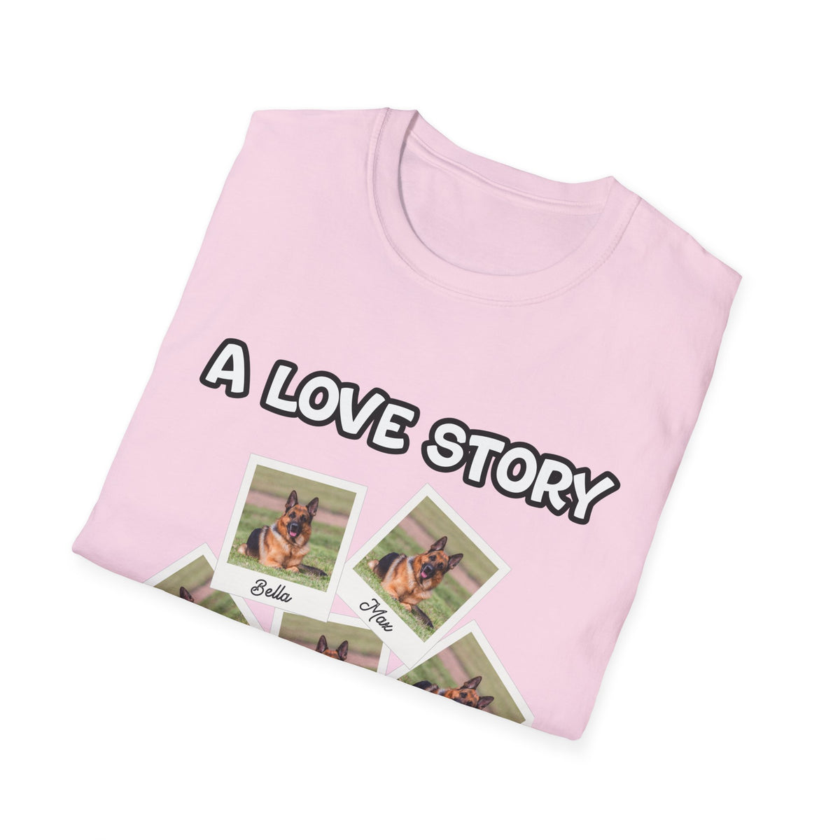 Personalized T Shirt – A Love Story Polaroids – photo 21