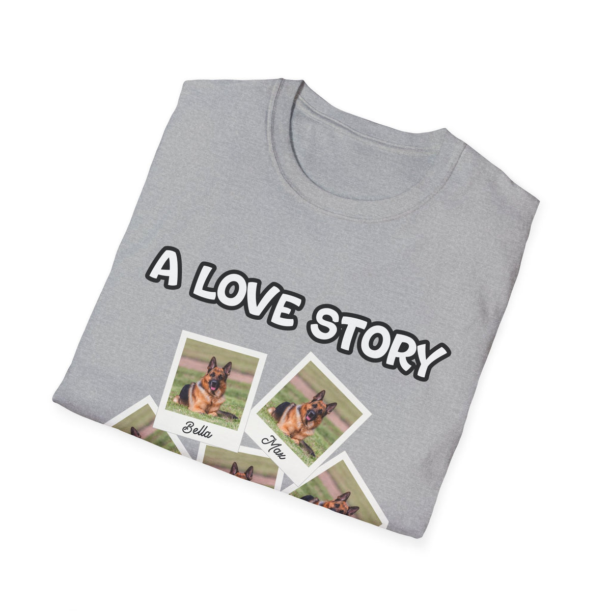 Personalized T Shirt – A Love Story Polaroids – photo 12