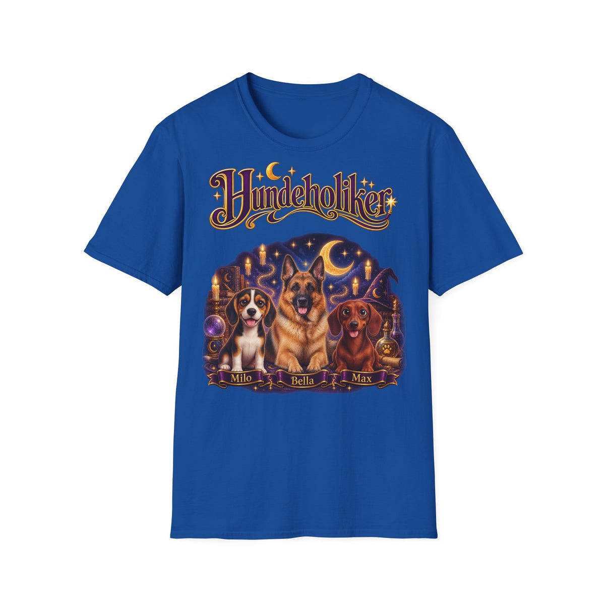 Personalisiertes T-Shirt mit Hunden – Hundeholiker Magie – Foto 4