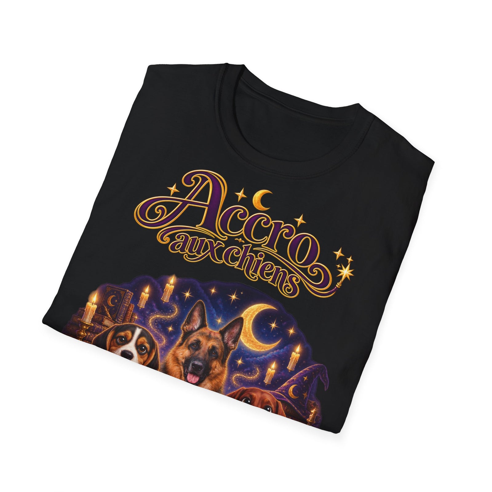 T-shirt perso personnalisé – Accro aux chiens – photo 15