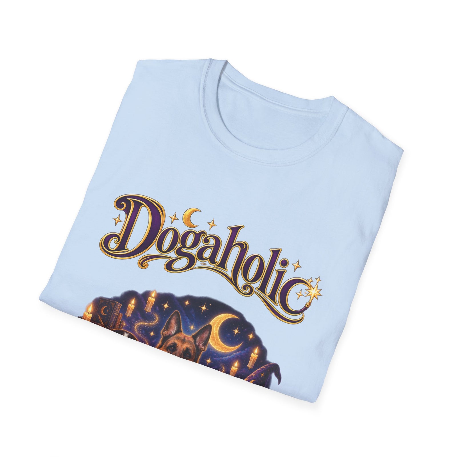 Personalized Graphic Tee – Dogaholic Wizard Dogs – photo 3