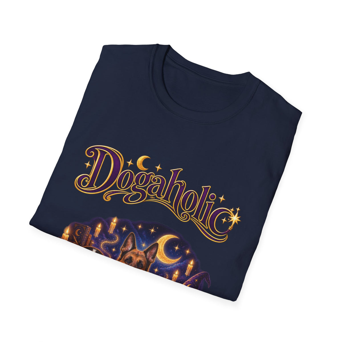 Personalized Graphic Tee – Dogaholic Wizard Dogs – photo 6