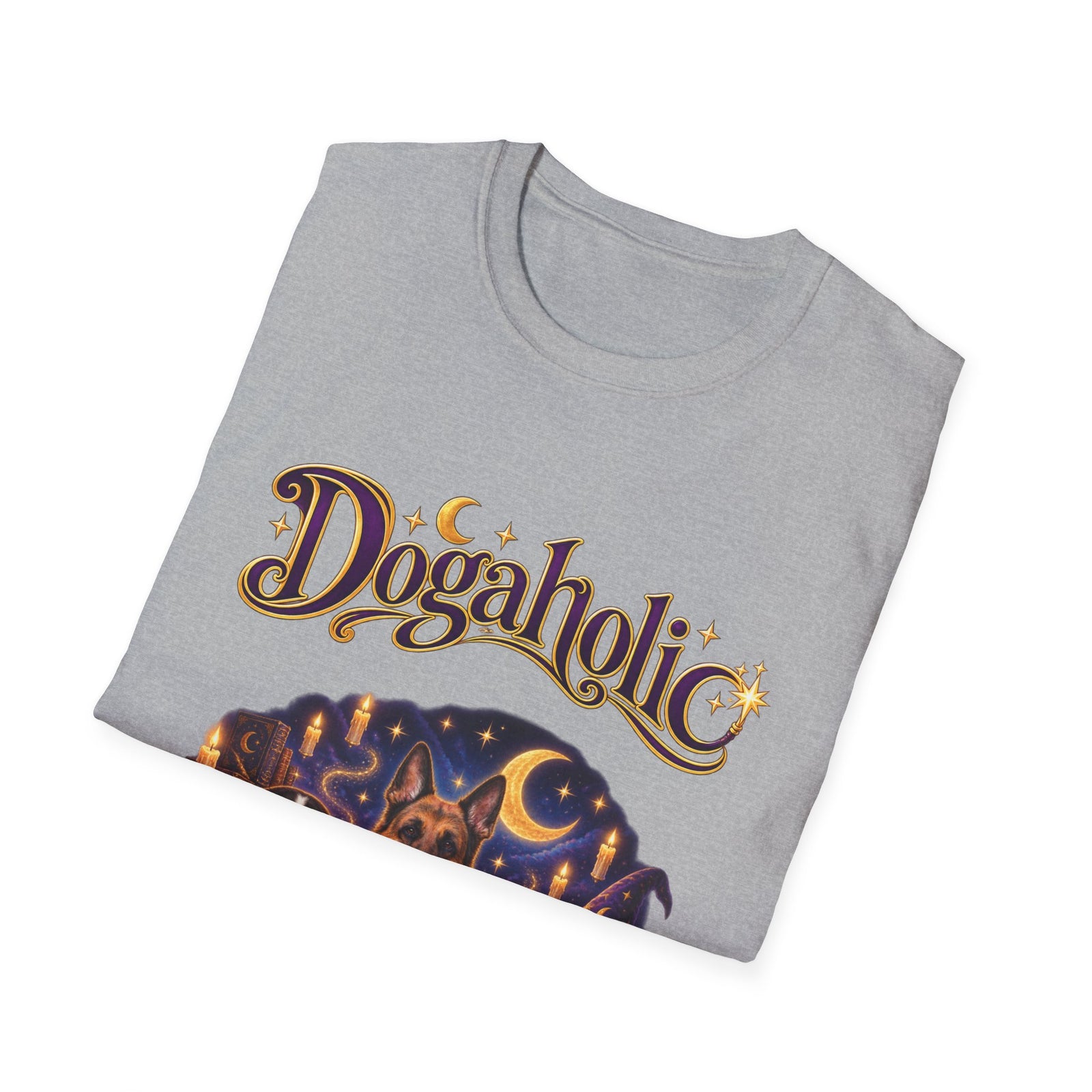 Personalized Graphic Tee – Dogaholic Wizard Dogs – photo 12