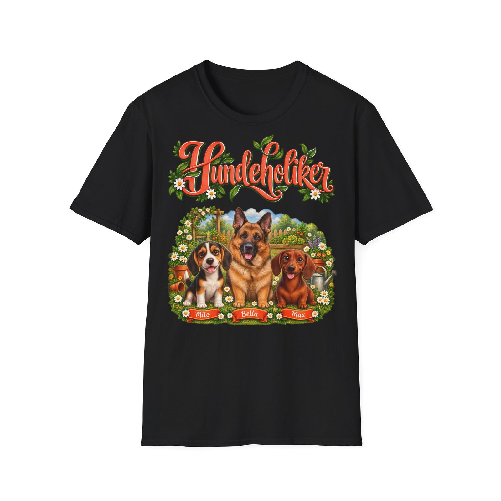 Personalisiertes T-Shirt mit Hunden – Hundeholiker – Foto 13