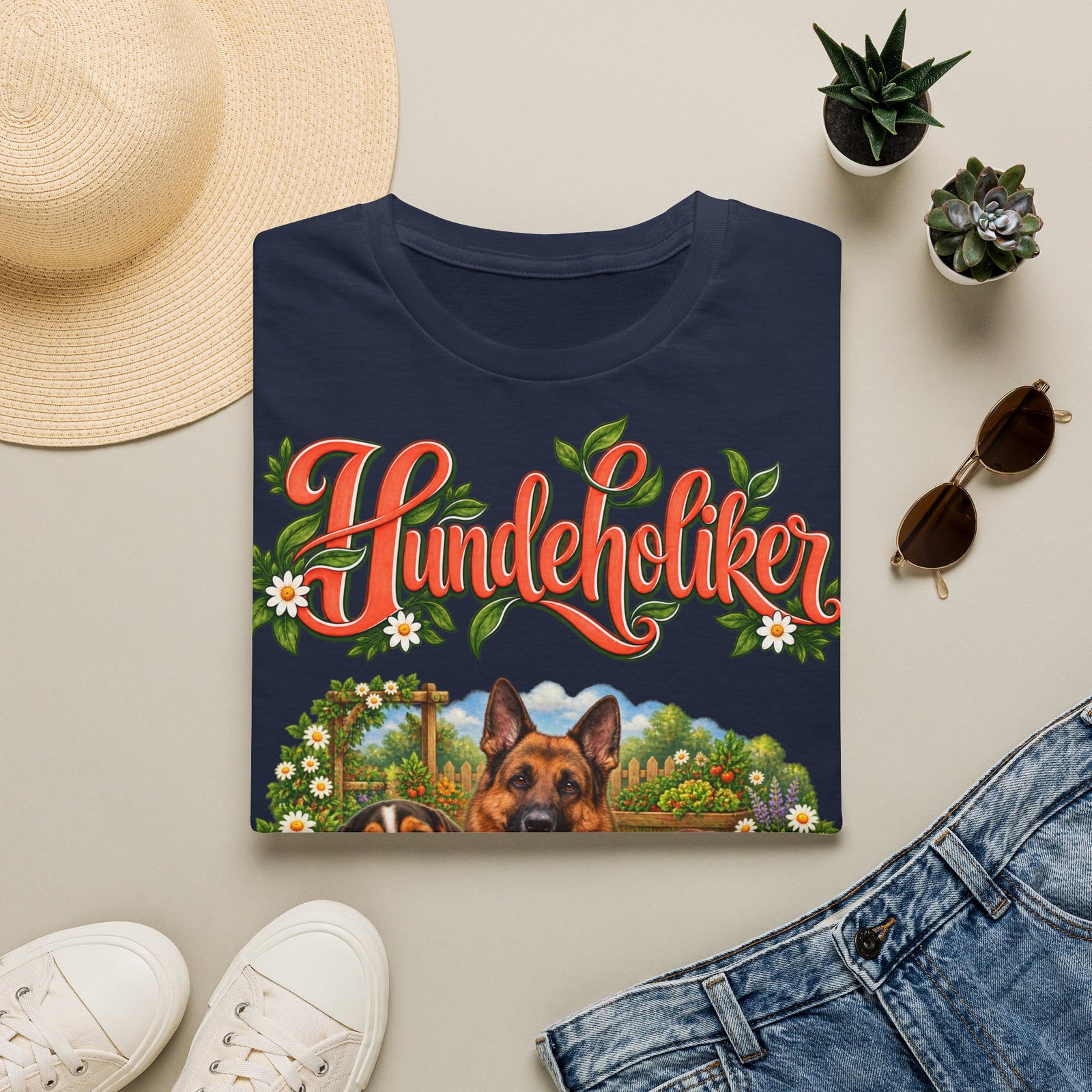 Personalisiertes T-Shirt mit Hunden – Hundeholiker – Foto 2
