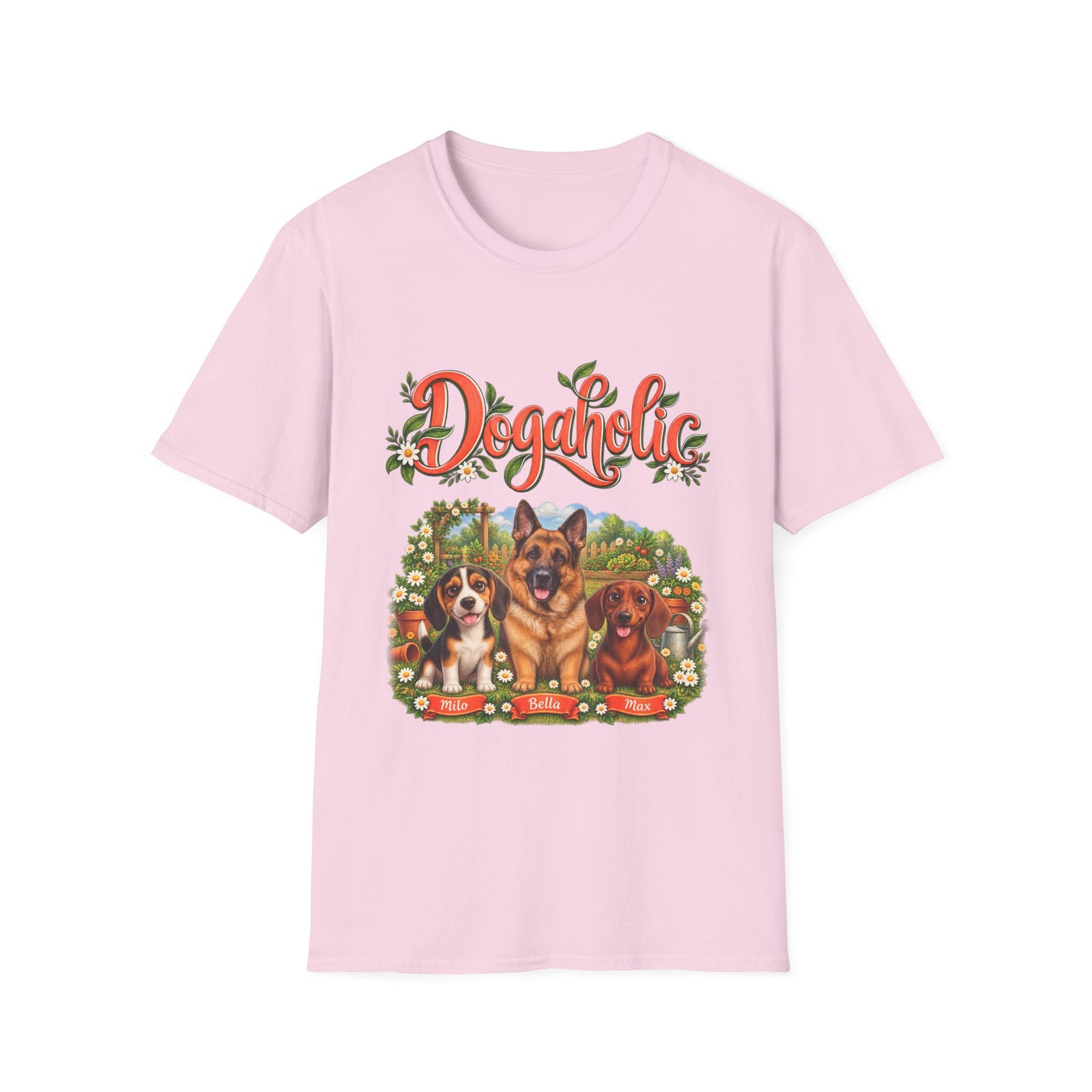 Personalized Graphic Tee – Dogaholic Garden – Foto 19