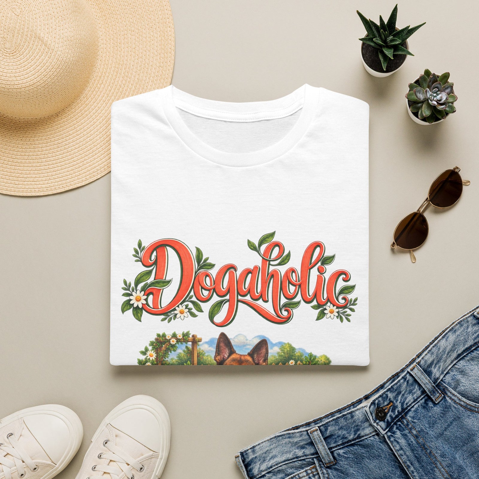 Personalized Graphic Tee – Dogaholic Garden – Foto 14