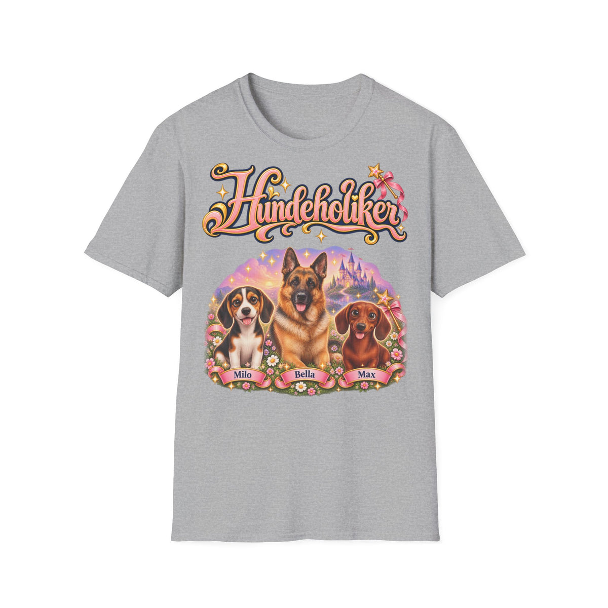 Personalisiertes T-Shirt – Hunde im Märchenland – Foto 7