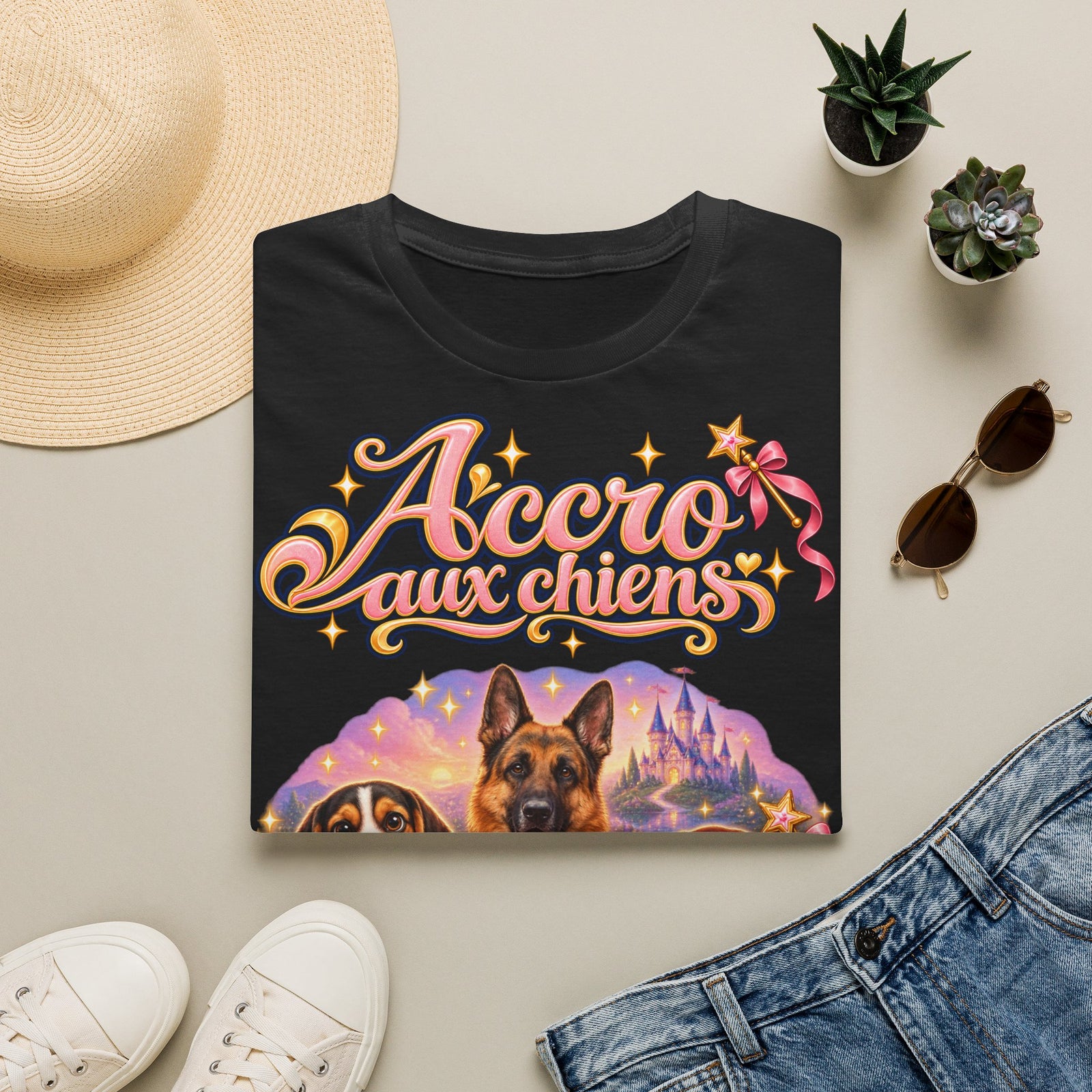 T-shirt personnalisé – Accro aux chiens – photo 14