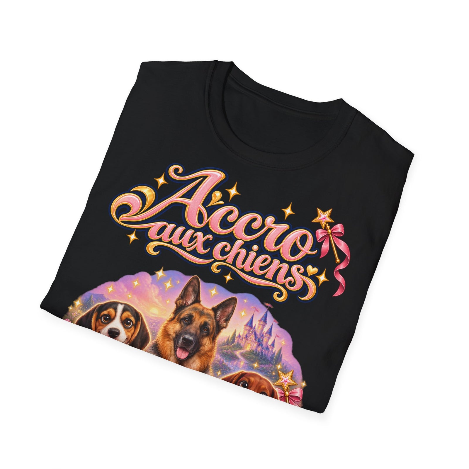 T-shirt personnalisé – Accro aux chiens – photo 15