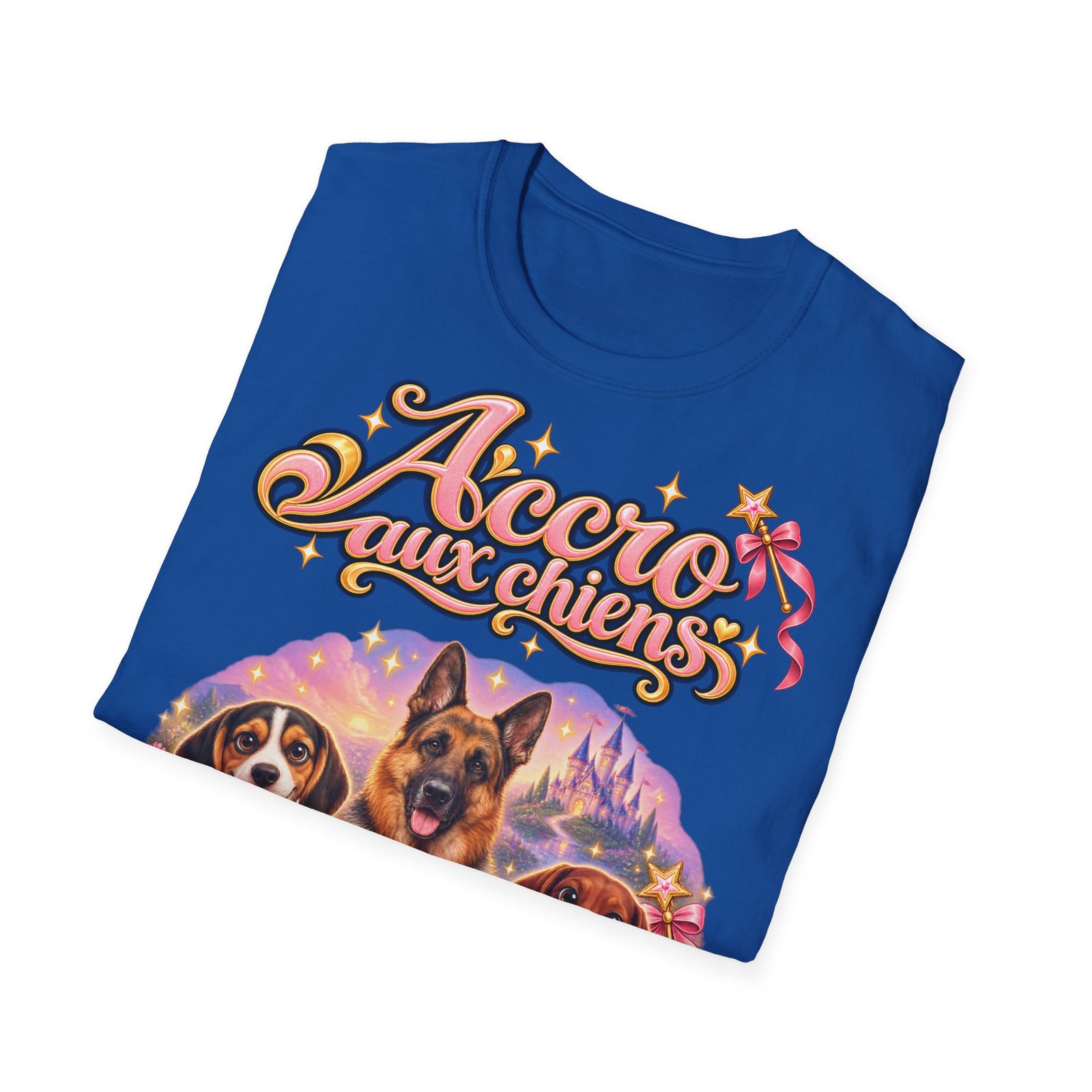 T-shirt personnalisé – Accro aux chiens – photo 6