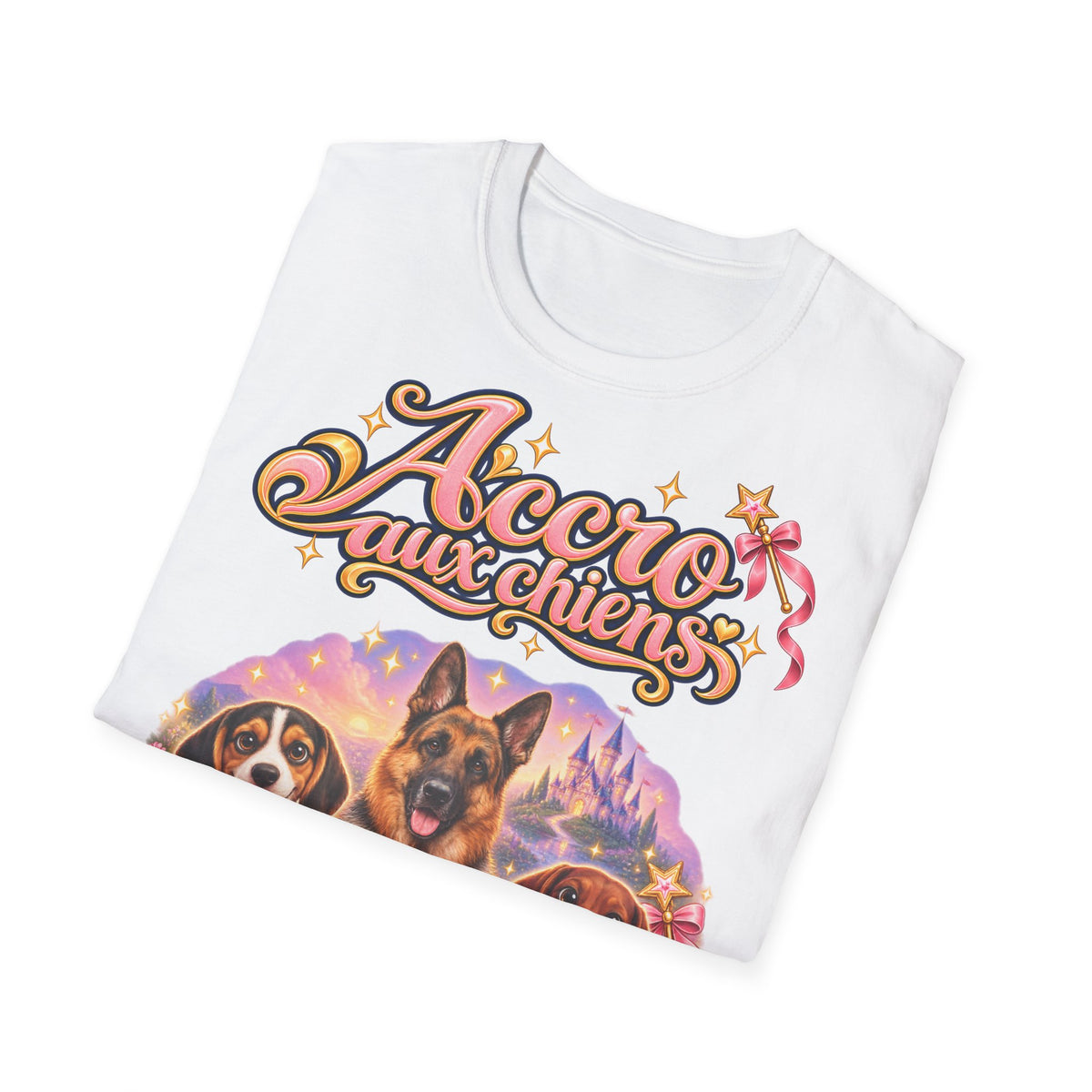 T-shirt personnalisé – Accro aux chiens – photo 12