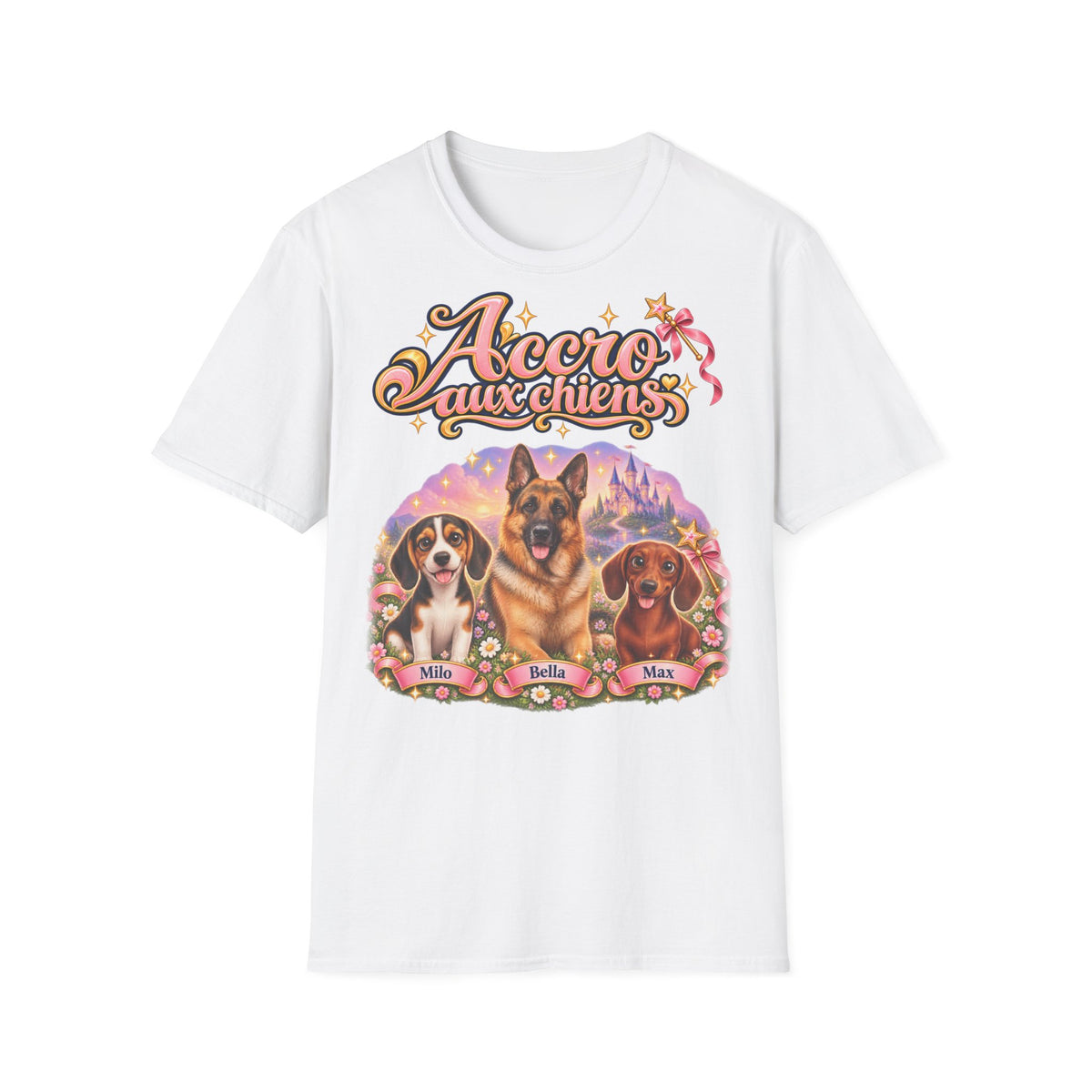 T-shirt personnalisé – Accro aux chiens – photo 10