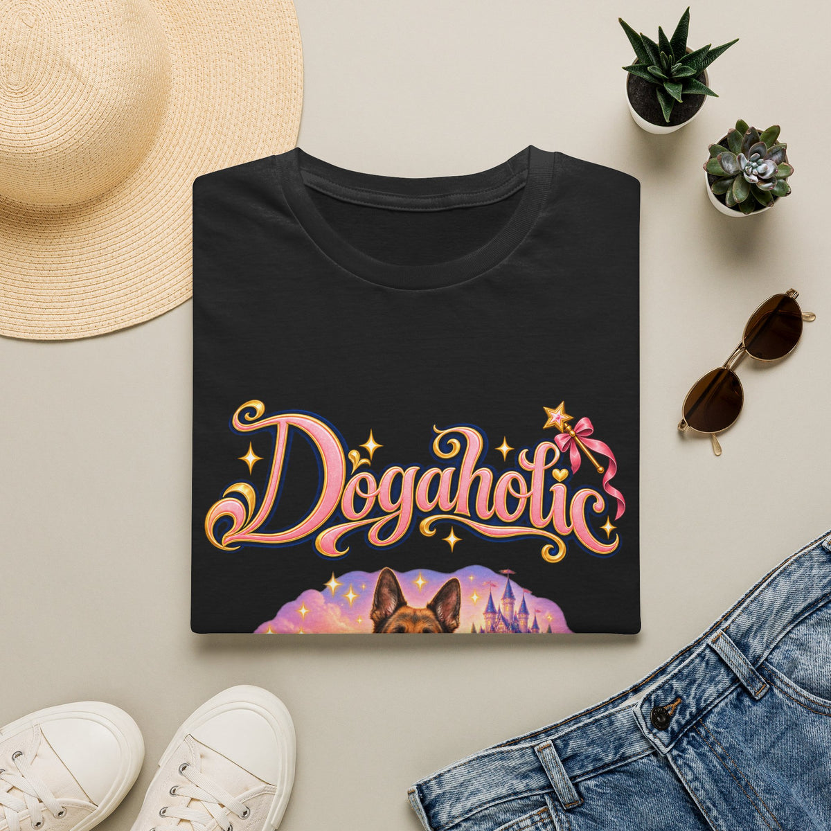 Personalized Graphic Tee – Dogaholic Fairy Tale – photo 17